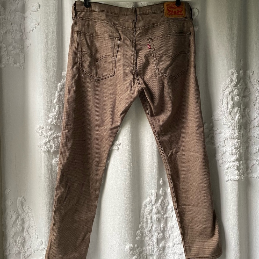 Levi's Houndstooth Patterned Pants - image 4